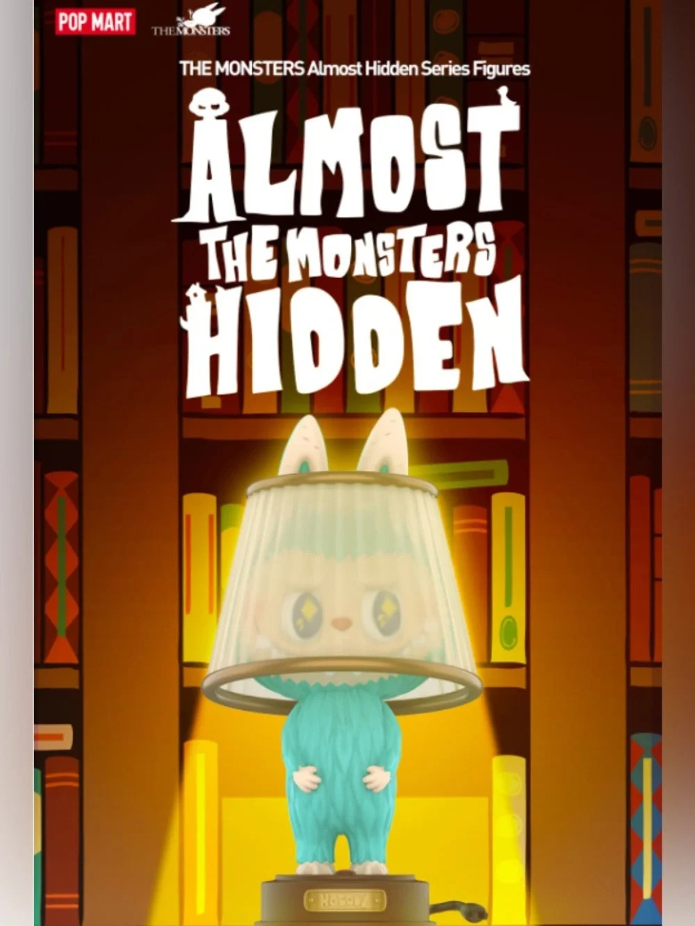 LAMP - Pop Mart Labubu ALMOST HIDDEN Series Figure, Confirmed